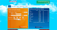 Desktop Screenshot of letenky.travelfly.sk